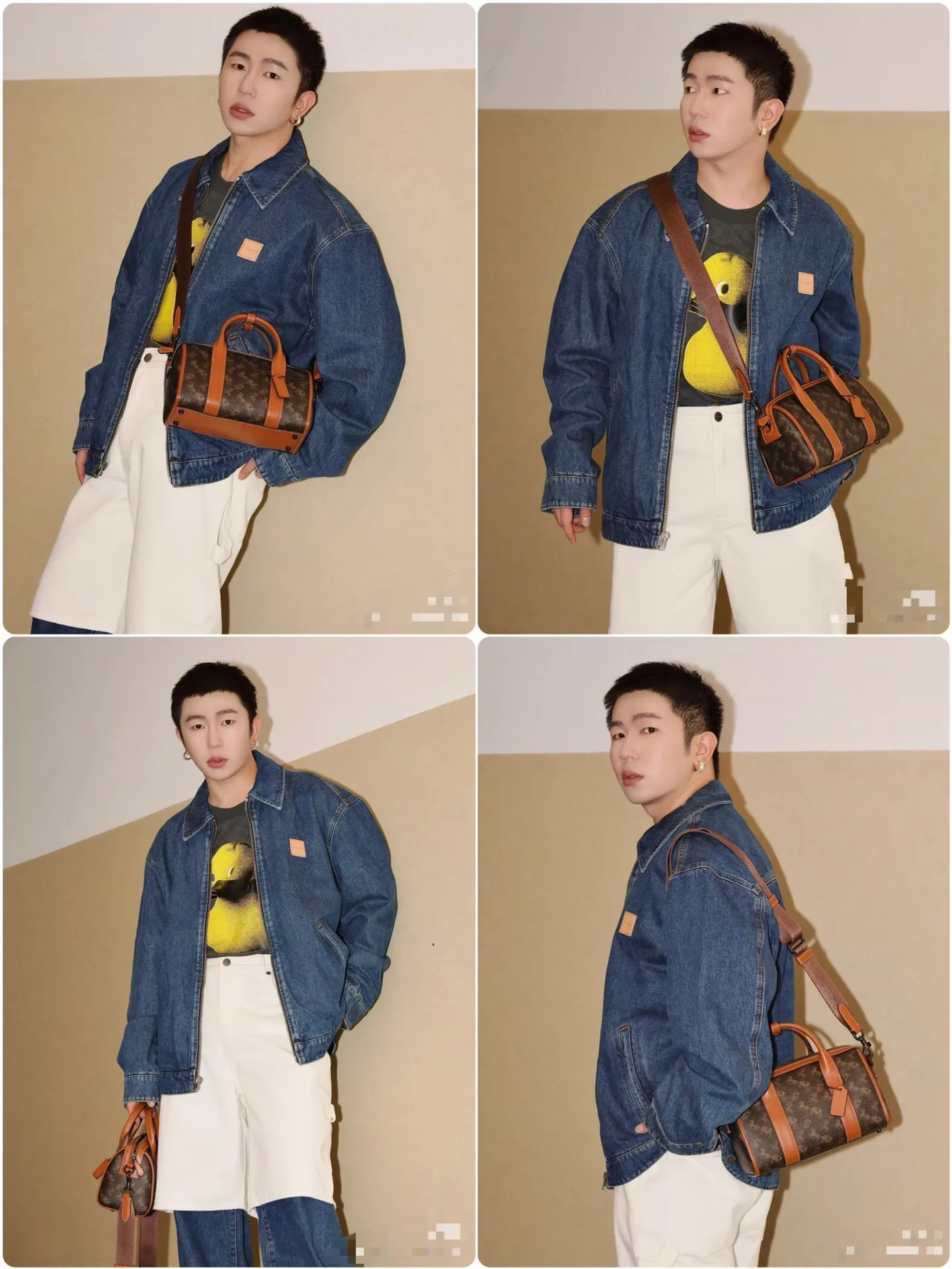 Model pictures provided New arrival in early spring! COH men's American Retro workwear Detroit washed distressed denim lapel cotton splicing zipper jacket, very Retro Blue denim, denim will never go out of style. The upper body of various experts shows how handsome he is. This style is very casual yet a bit gentlemanly. It is not so ostentatious, but the upper body makes the whole person look tall and elegant. All you need to do is wear this jacket. You don’t have to think about the overall matching, it’s casual and fashionable to wear casually. This can be worn by both men and women, and the fit is very correct. Shipped by a trading company and produced on a large assembly line, the quality is absolutely superb. The overall wiring is smooth and neat, and the inner lining is made of pure cotton, which is breathable and comfortable and has excellent skin fit. It's definitely the quality that goes in and out of the mall. The whole set of hardware is made by Koujia with logo letters. The texture of ancient silver matches the whole dress very well. The Genuine Leather leather label on the front chest is beautifully embellished. Really high quality. The shopkeeper’s own money. 🤗🤗🤗 Color: Washed Retro denim blue Size: M-XXL (equivalent to M-XXL) Fabric: Denim (Composition: Cotton) M size: Length 68CM Bust 118CM Shoulder width 53CM Sleeve length 62CM (Reference height 165-170CM Weight 110-130 catties) L size: Length: 70CM Bust 122CM Shoulder width 54CM, sleeve length 63CM (reference height 170-175CM, weight 130-150 catties) XL code: length: 72cm, bust: 126cm shoulder width: 55cm, sleeve length: 64cm (reference height 175-180CM, weight 145-165 catties) XXL code: length: 74cm, bust: 130cm, shoulder width: 56cm Sleeve length: 65cm (reference height 180-185CM, weight 165-185 catties)